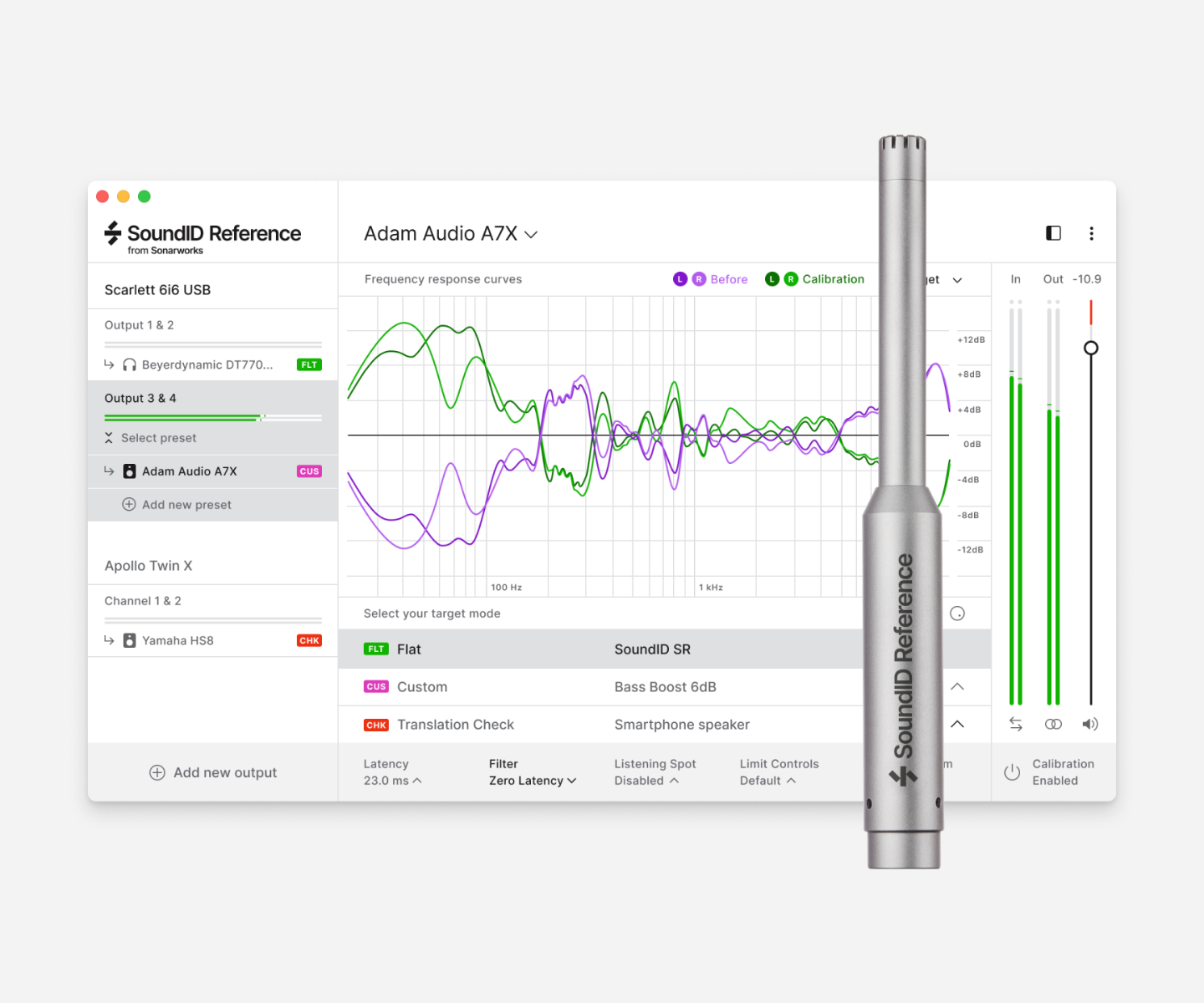 Sonarworks SoundID Reference for Speakers & Headphones with Mic