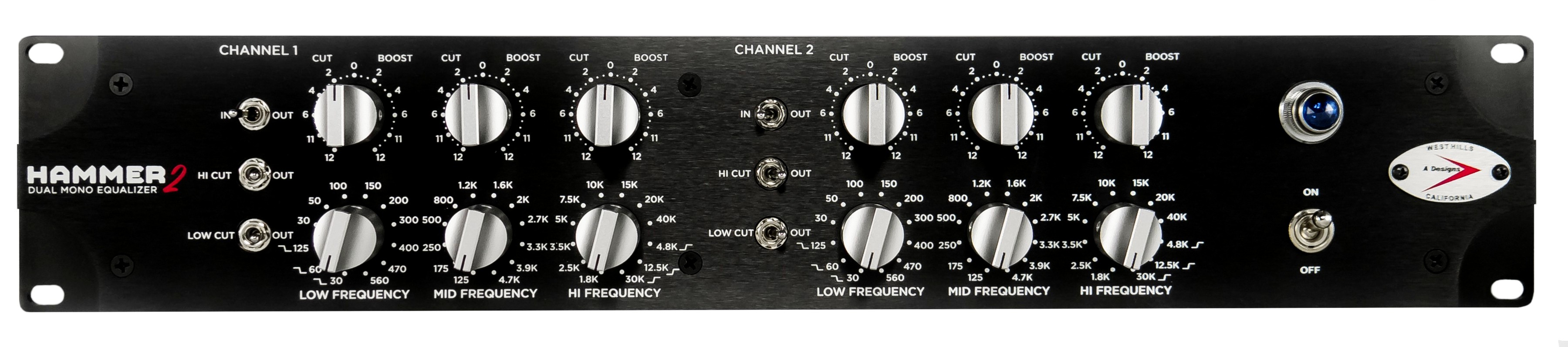 A-Designs Hammer 2 Dual Channel Tube EQ