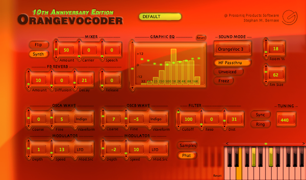 Zynaptiq Orange Vocoder AU (Download)