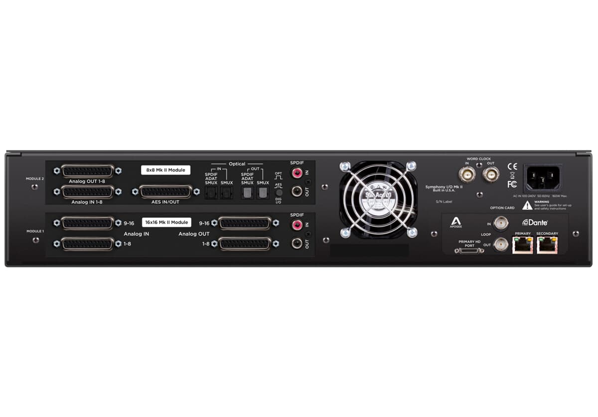 Apogee Symphony I/O MK II 16X16 Dante