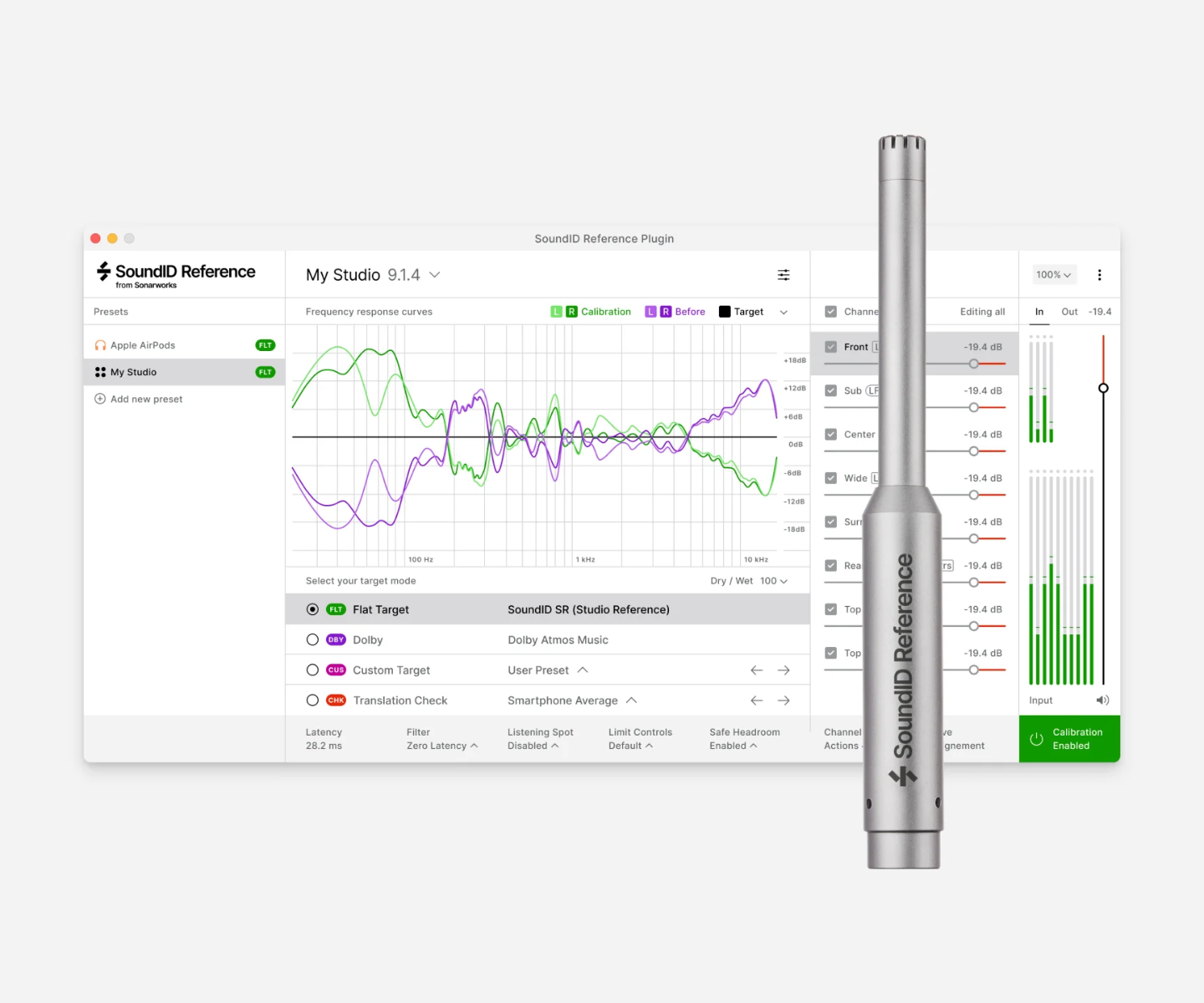 Sonarworks SoundID Reference for Multichannel with Microphone