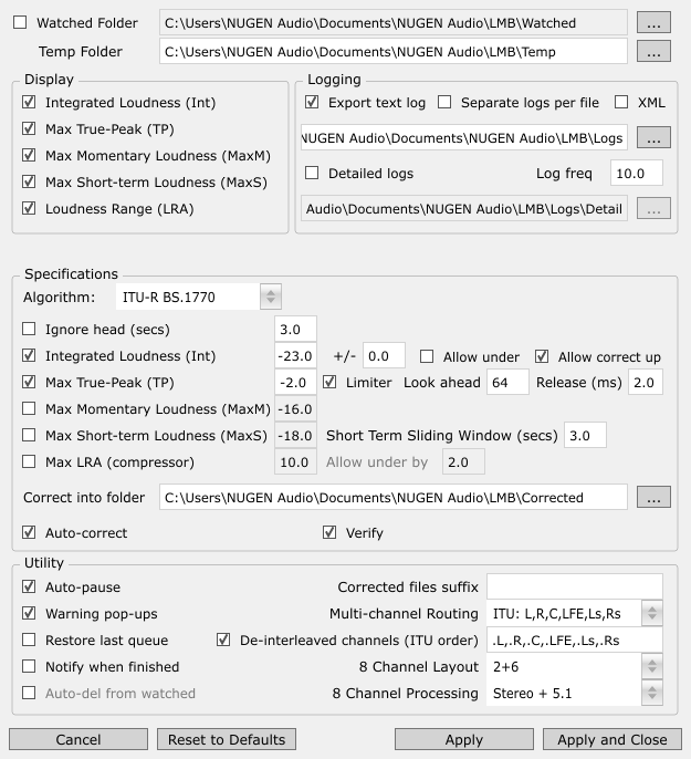 Nugen Audio LMB